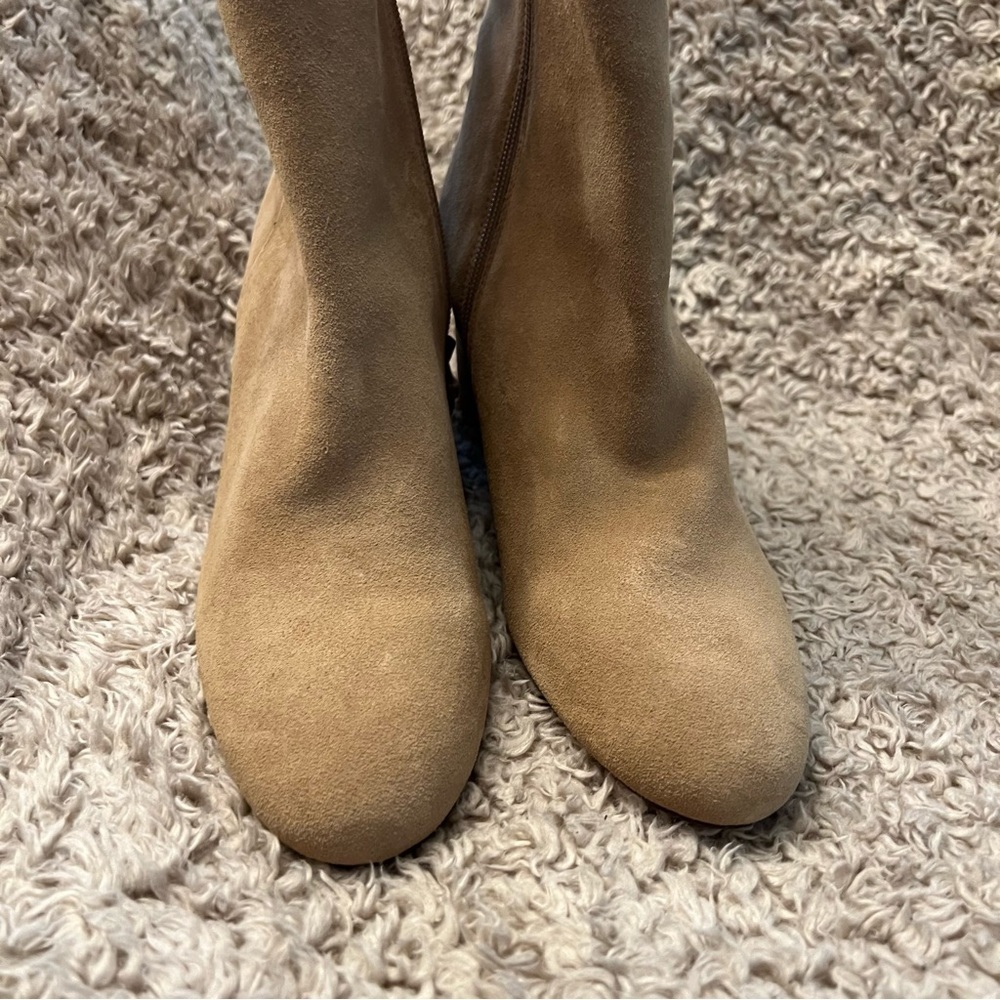 J Crew Tan Luna Sand Suede Boot - Picture 3 of 6